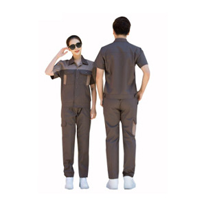 拼色工作服套装 TC002