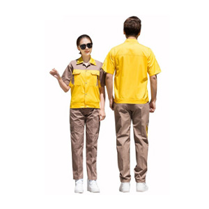 拼色工作服套装 TC004